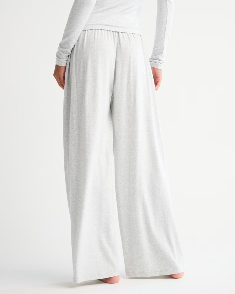 Lounge Brushed Wide Leg Sweatpant | Abercrombie & Fitch (US)