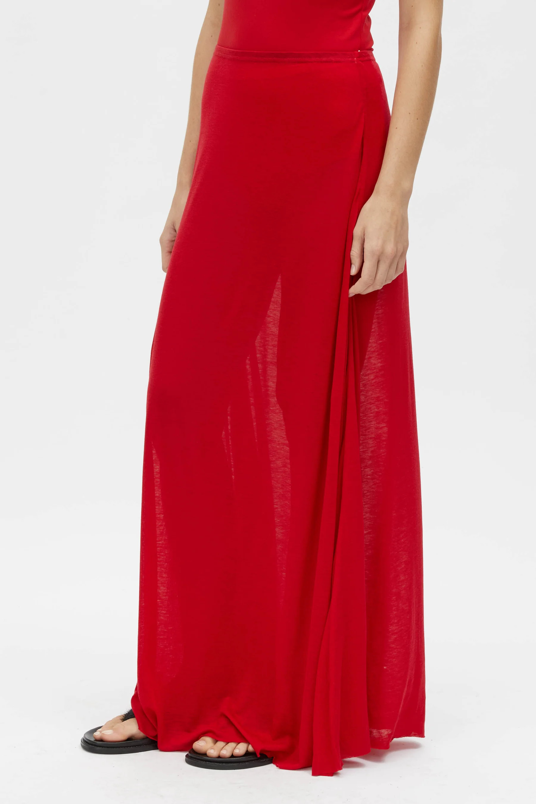 Marjorie Tencel Maxi Skirt in Ruby Red - CAMILLA AND MARC® C&M | CAMILLA AND MARC (ANZ)