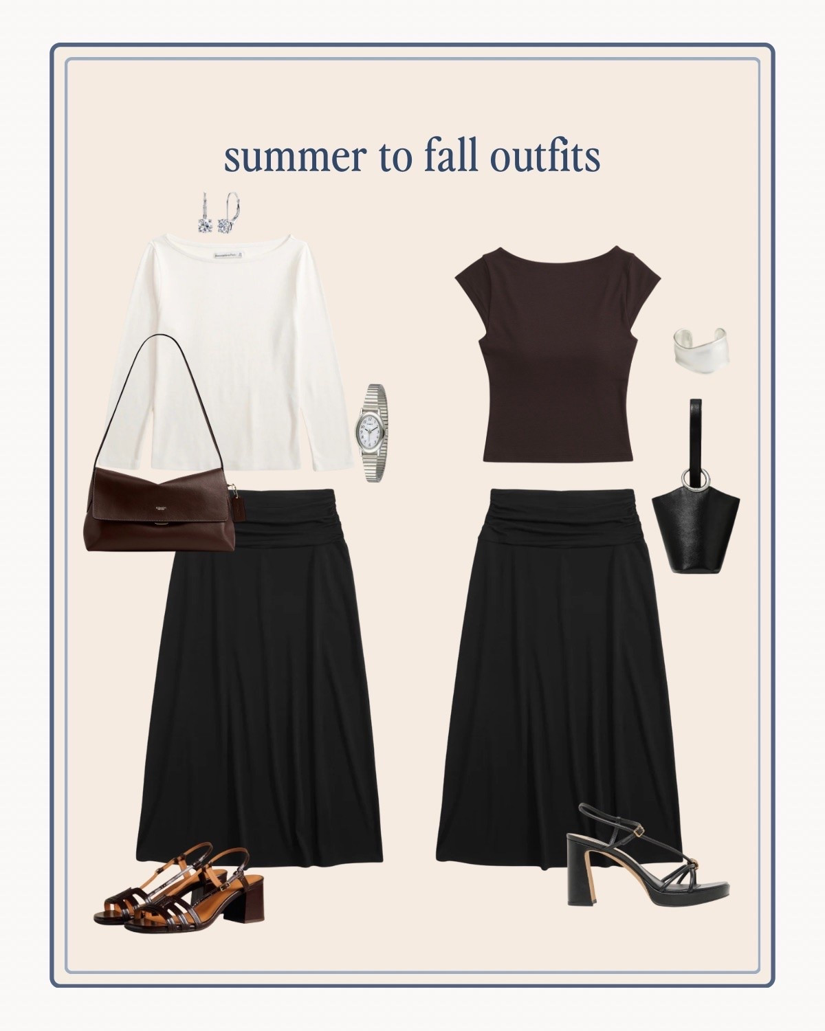 Summer to fall capsule outfits! 

90’s minimal, fall transition outfits, fall capsule wardrobe, Abercrombie

#LTKootd #LTKSeasonal #LTKSaleAlert