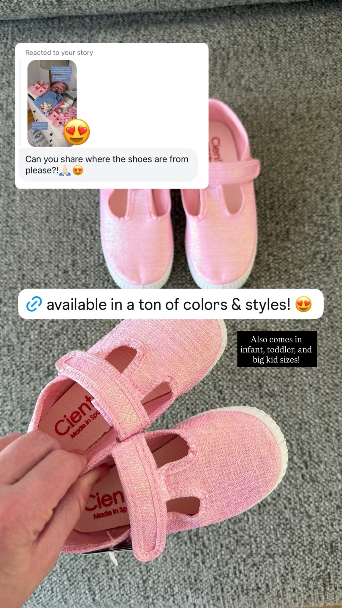 This is a new-to-me brand but I think these pink Mary Jane shoes are going to be so cute for the girls for Spring break!  These would be a great, practical Easter basket gift idea too. 

toddler girl shoes, girls shoes, spring break fashion, beach vacation, toddler spring break, Easter basket ideas, Easter gift idea, kids shoes, kids gift idea, Easter basket 

#LTKBaby #LTKmomlife #LTKKids