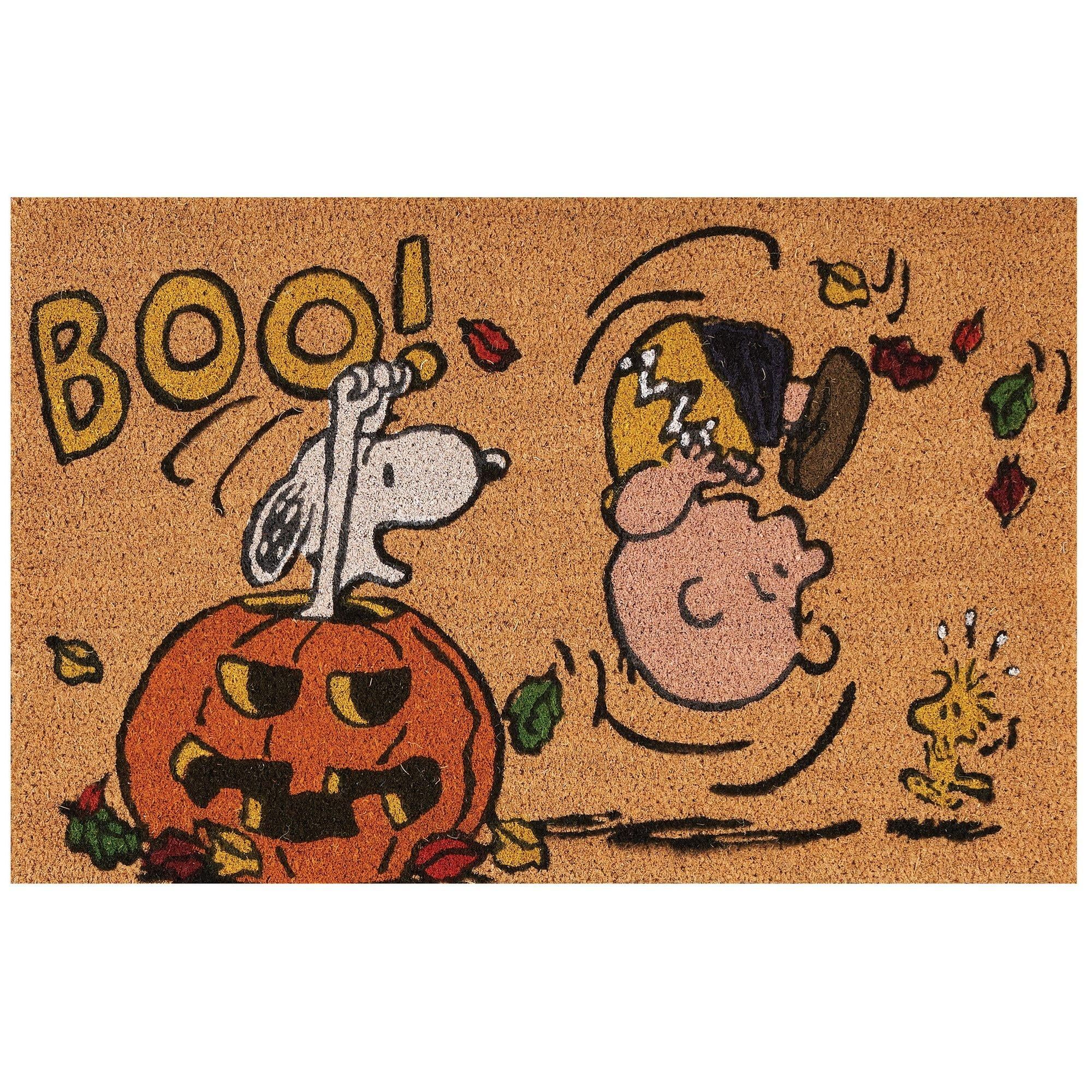 Nourison Peanuts Halloween Coir Doormat 18'' x 28'' - Walmart.com | Walmart (US)