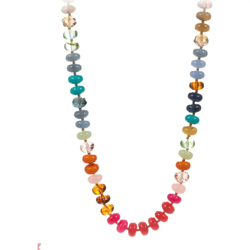 Erin McDermott Jewelry Painted Horizon Necklace in Red at Nordstrom | Nordstrom