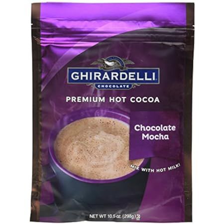 Ghirardelli Chocolate Mocha Premium Hot Cocoa, 10.5 oz. | Amazon (US)