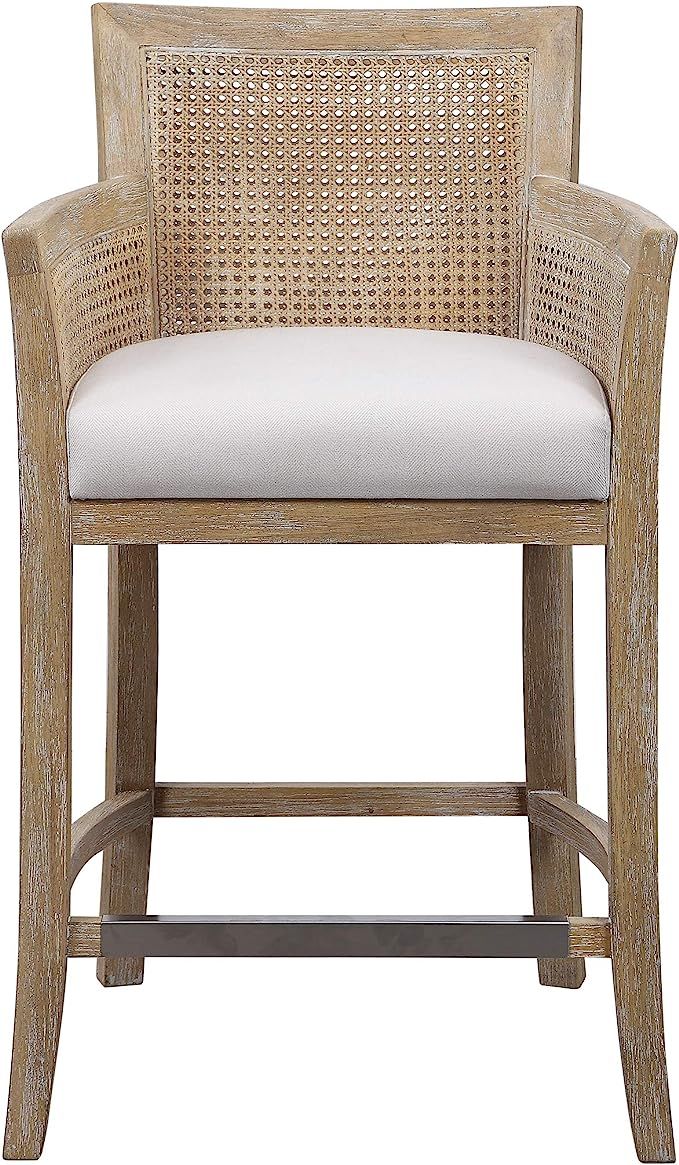 Uttermost Encore Counter Stool in Off White | Amazon (US)