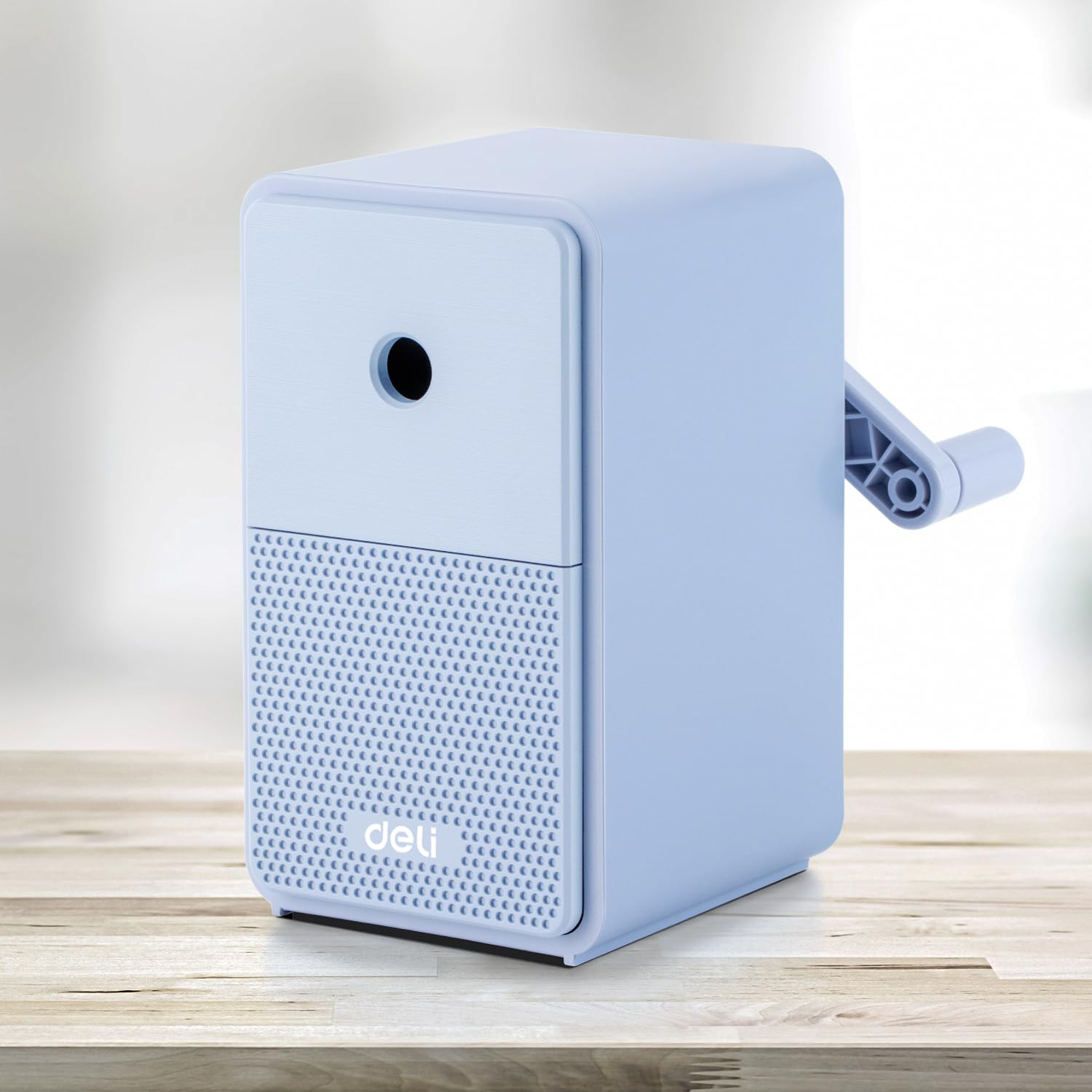 Deli Manual Hand Crank Pencil Sharpener with Adjustable Point for Colored Pencils, Kids & Student... | Amazon (US)