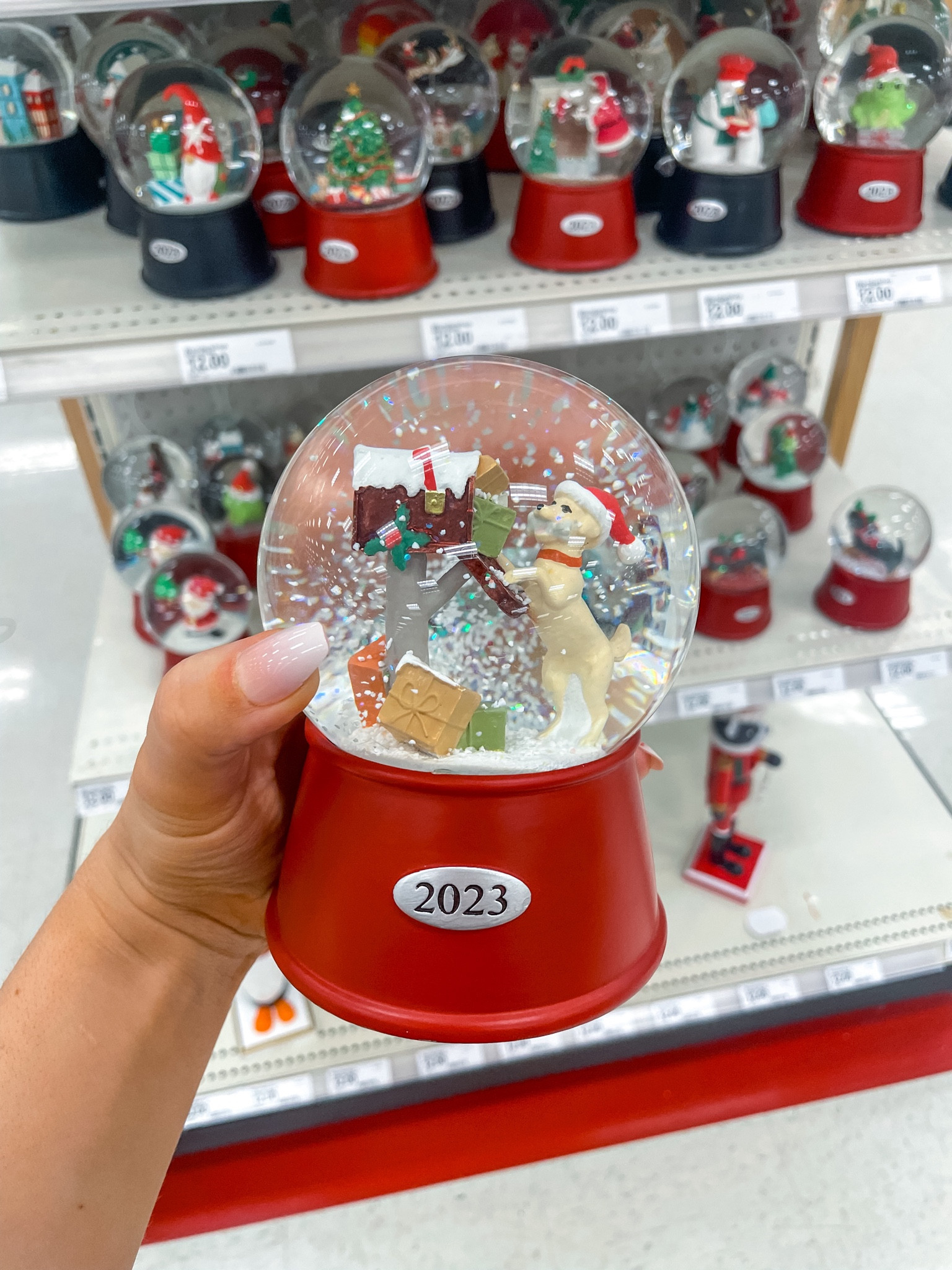 I love snow globes! When Elaina was little we would come to target & pick out a special one each year. This one is so cute I had to share! Reminded me of Arlo! 🎁❤️❄️ 

#SnowGlobe #HolidayDecor #ChristmasDecor #HolidayFinds #Goodendoodle 

#LTKHoliday #LTKfindsunder50 #LTKSeasonal