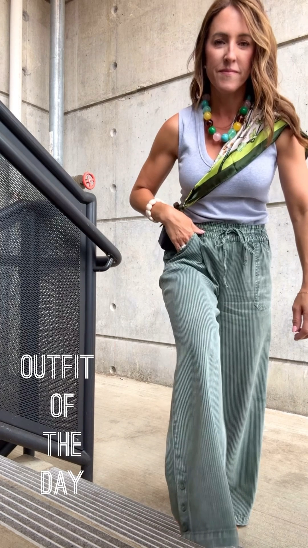 Outfit of the day. Errands and a stop at the flower shop. 
XS pants and tank
Jelly flip flops up one size 

#LTKmomlife #LTKgrwm #LTKSeasonal