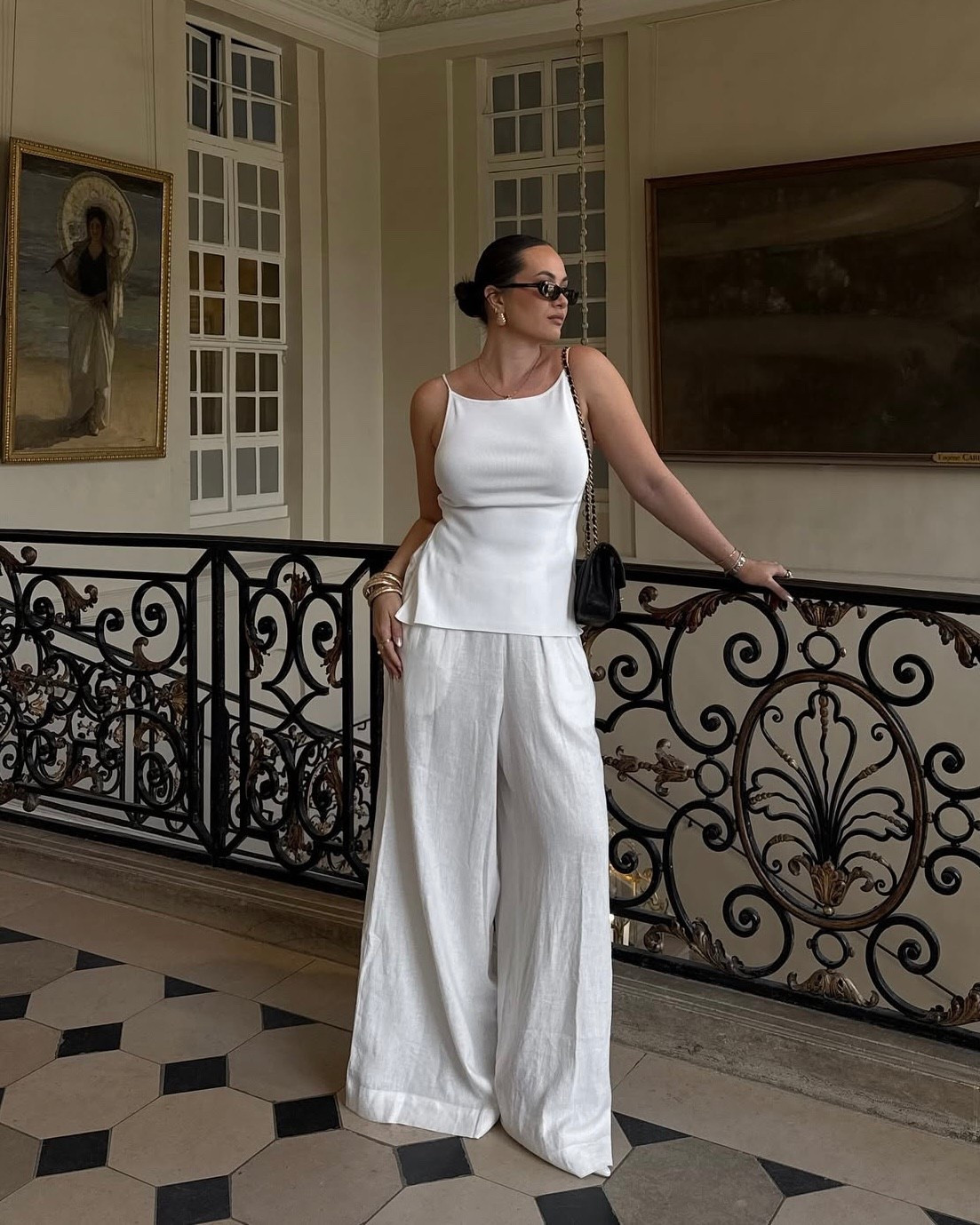 Must have chic white linen set for spring - loving anything linen for this season! 

#LTKootd #LTKSeasonal