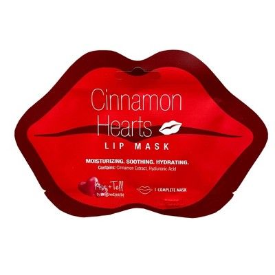 Look Beauty Cinammon Hearts Hydrogel Lip Mask - 0.5oz | Target