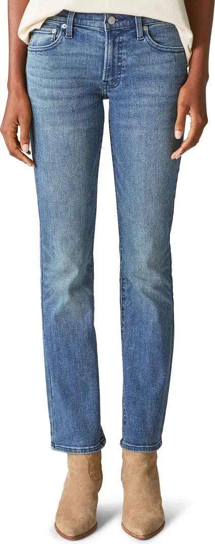 Lucky Brand Sweet Straight Mid Rise Straight Leg Jeans | Nordstrom | Nordstrom