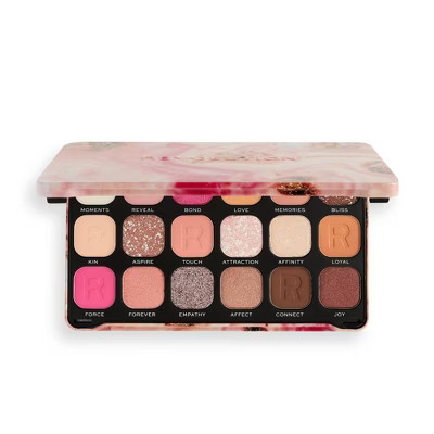 Makeup Revolution Forever Flawless Eyeshadow Palette - Affinity - 0.03oz: Brightening, Pressed Powder | Target