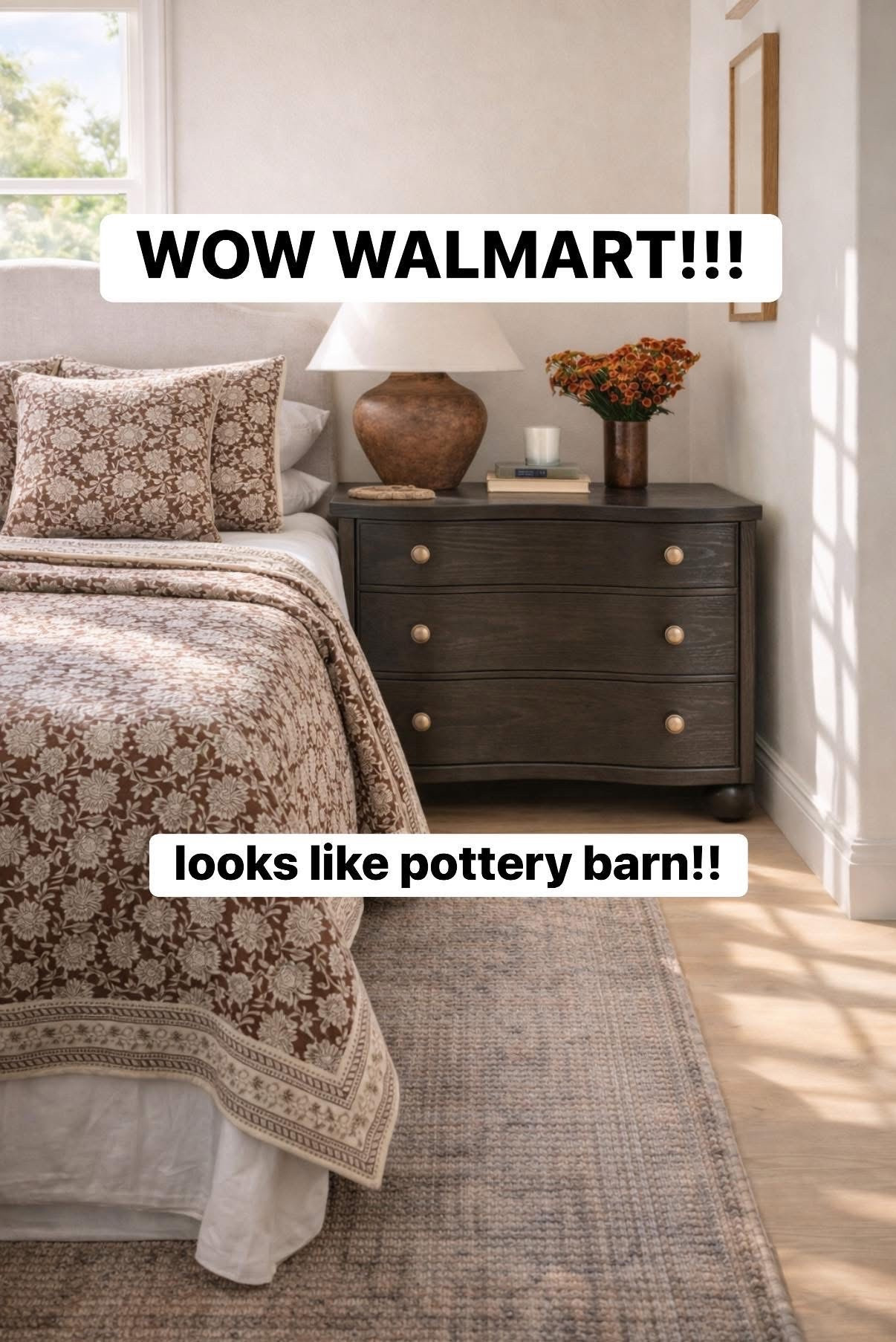 🔗⬇️  wow the prettiest new nightstand on drop! (fanatatic compared to other retailers) and this new stunning quilt! looks so luxe. 

amazon finds, walmart finds, walmart home, affordable home, amber interiors, studio mcgee, home roundup

#LTKHome #LTKSeasonal #LTKSaleAlert