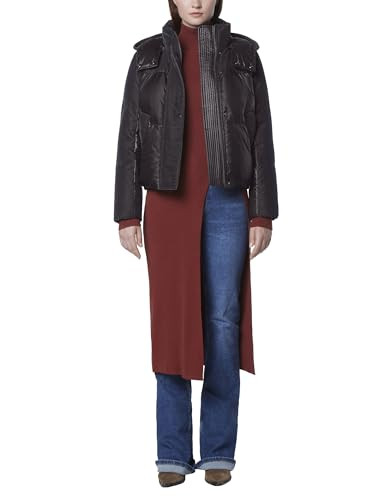 Andrew Marc Women's Outerwear puffer,PAVEMENT,X-LARGE | Amazon (US)