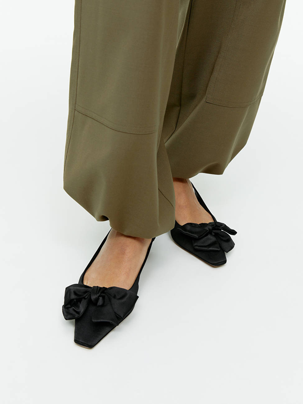 Soft Bow Slingback Pumps | ARKET (US&UK)