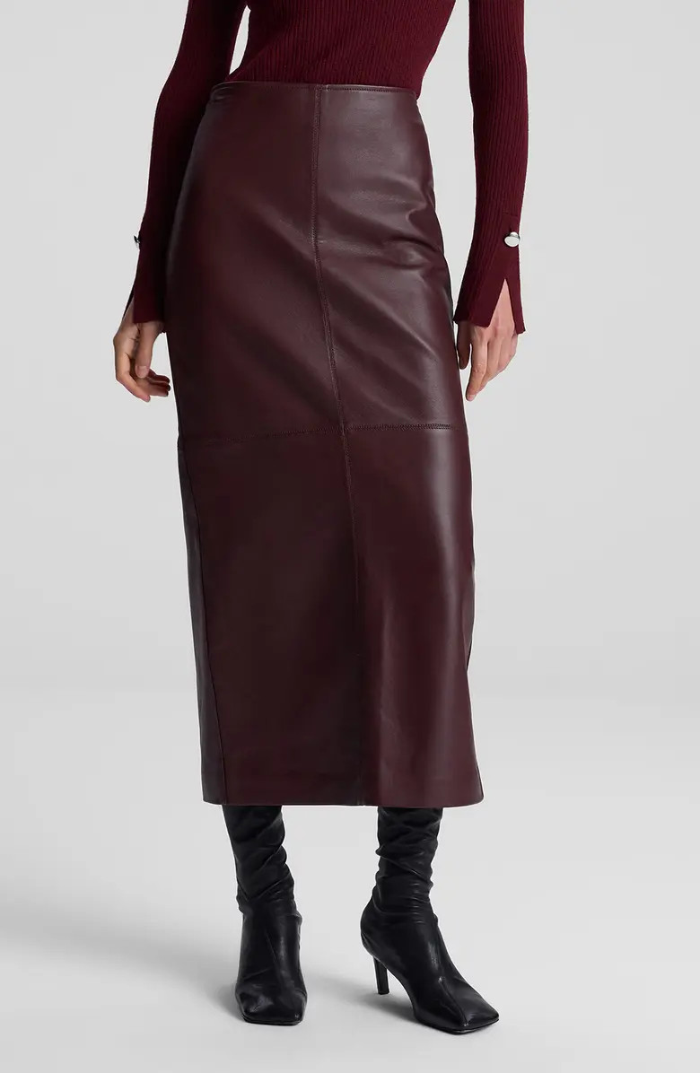 Marta Leather Skirt | Nordstrom