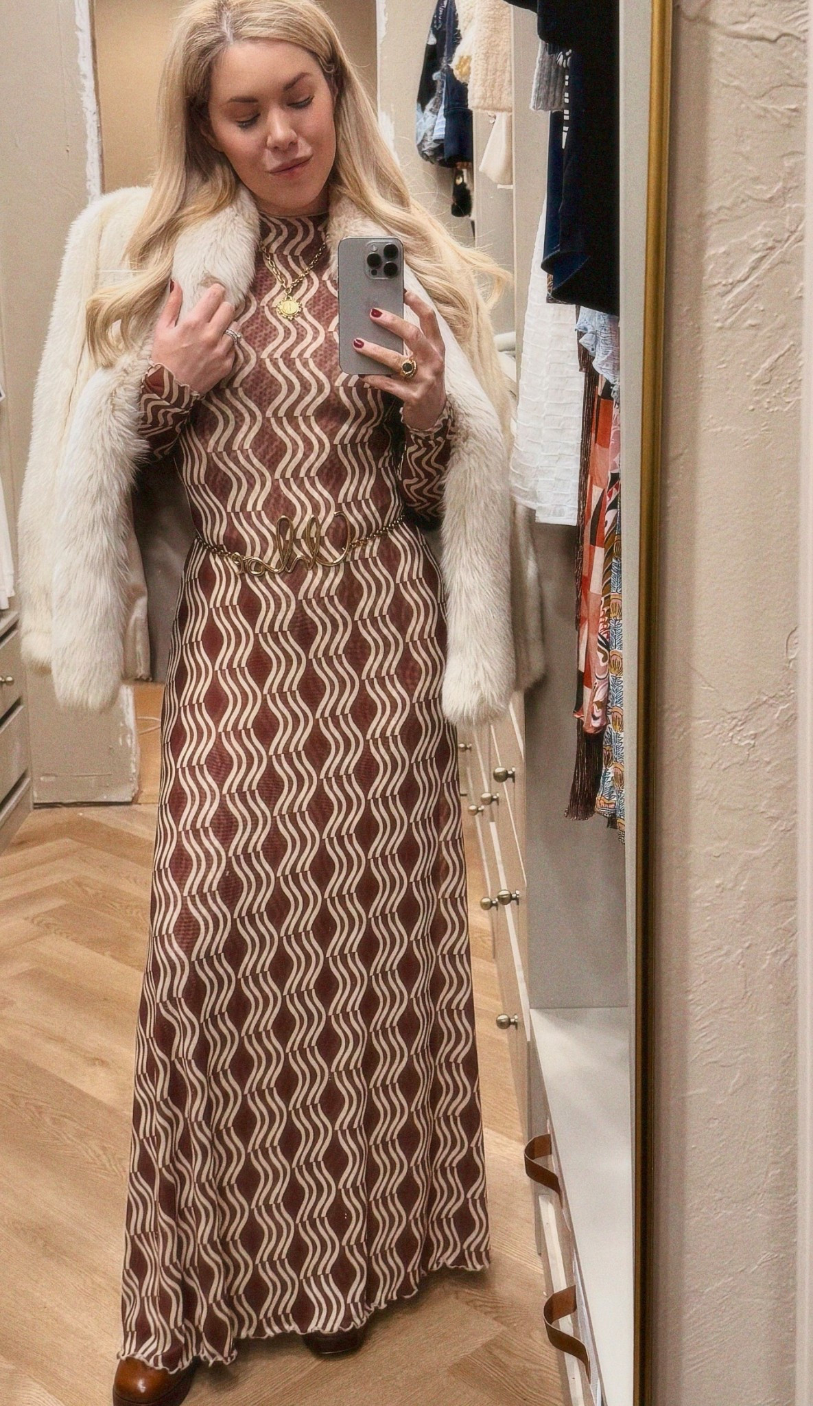 Finally a cute long sleeve maxi dress! 
Very stretchy runs TTS - wearing XS

#LTKSeasonal #LTKdayinmylife