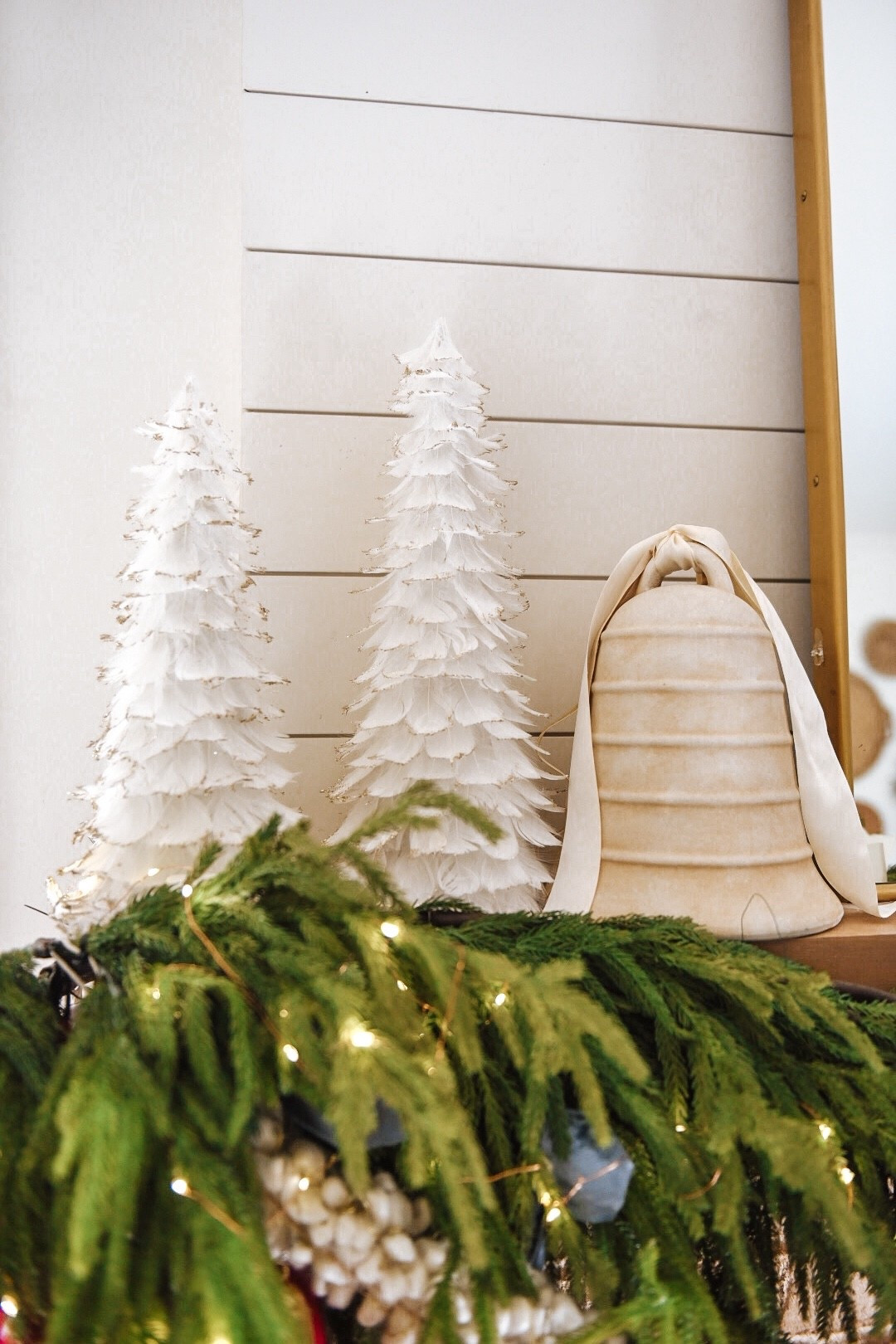 Christmas mantel decor 

#LTKHoliday #LTKFindsUnder50 #LTKHome