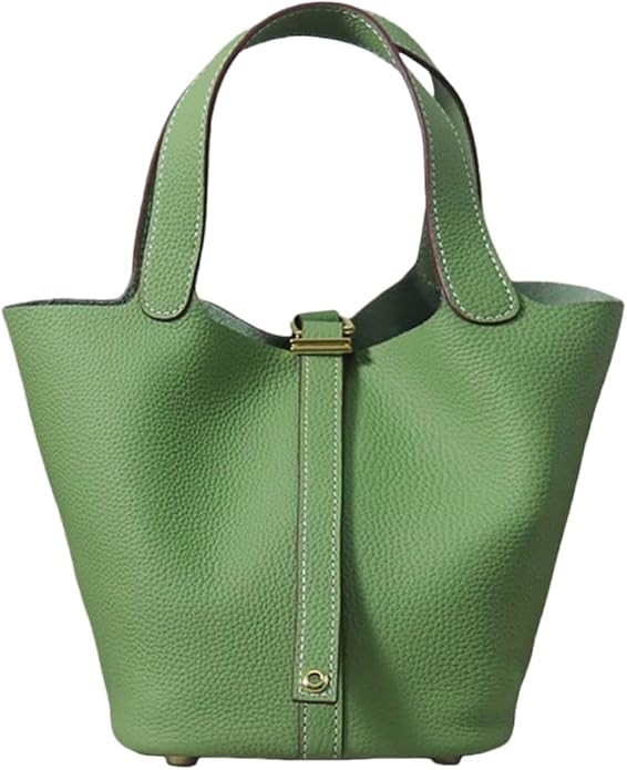 Genuine Leather-Handbags-Elegant & Fashionable-Portable,fashion-Female Bag-Lightweight for Work &... | Amazon (US)