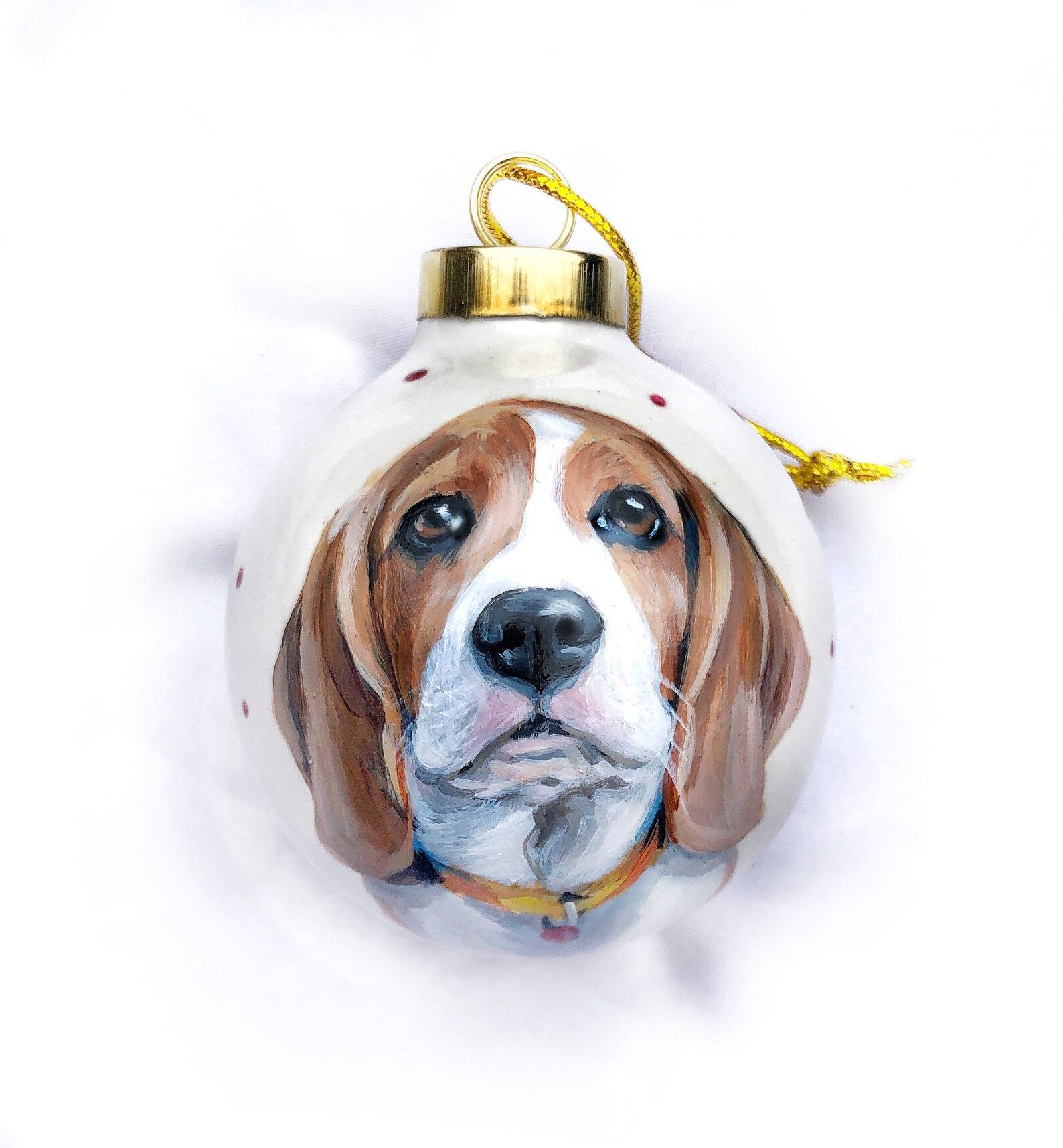 Ornament Custom Pet Portrait Hand Painted From Your - Etsy | Etsy (US)