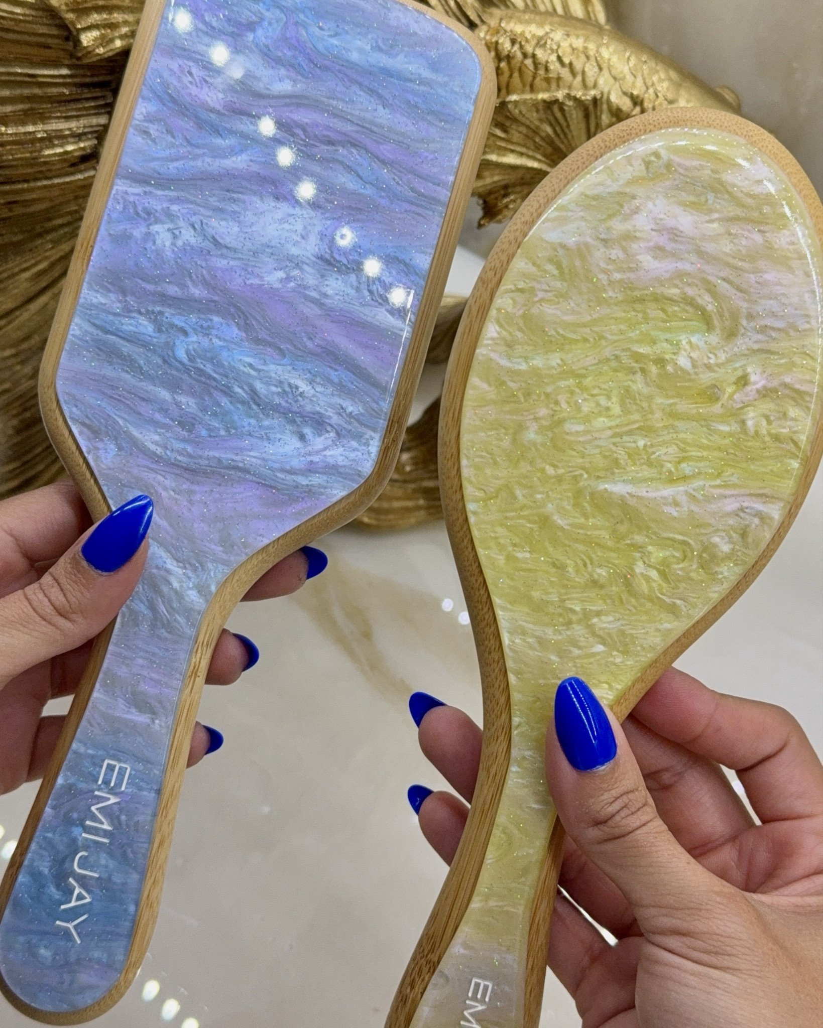 best and cutest hair brushes ever!!💛🩵💜

#LTKStyleTip #LTKBeauty #LTKFindsUnder100