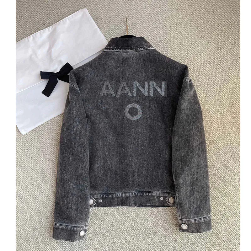 Runway 2023 Women Single-Breasted Black Denim Jackets New Spring Summer Design Long Sleeve Casual... | DHGate