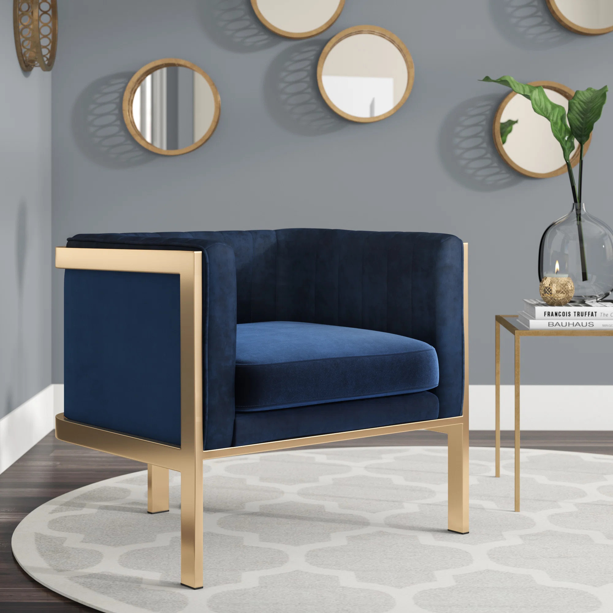 Kulas Velvet Armchair | Wayfair North America