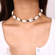 Shell Design Choker | ROMWE