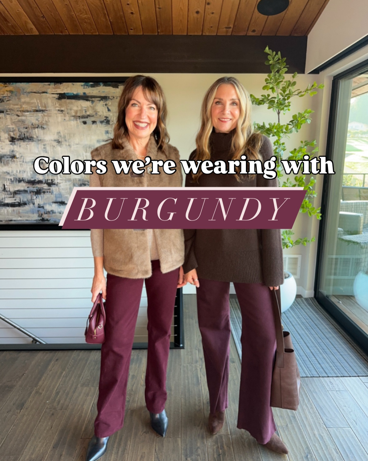 You've been loving these burgundy 
pants and ideas for how to style them!

Rich burgundy goes with so many colors and even patterns, especially leopard! We left out a few colors that were obvious like white and similar tones from colors we shared. 

Our slim straight leg  @kutfromthekloth pants are so soft with the most amazing fit, and the wide leg @pistoladenim jeans are so flattering on! We linked other burgundy pants options too!

#LTKOver40 #LTKFindsUnder100 #LTKSaleAlert