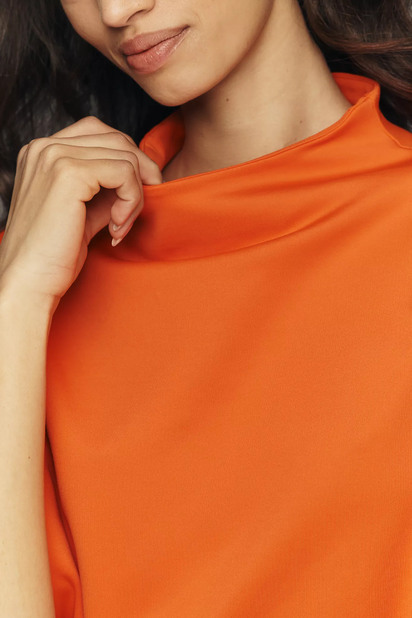 By Anthropologie Mock-Neck Batwing Top | Anthropologie (US)
