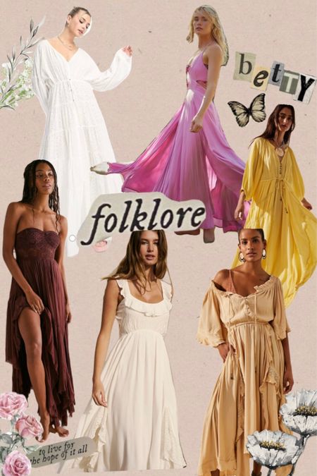 Folklore Inspired Dresses Eras Tour

Taylor Swift | Free People | Maxi Dress | Boho | Evermore | August 

#LTKSeasonal #LTKstyletip #LTKfit