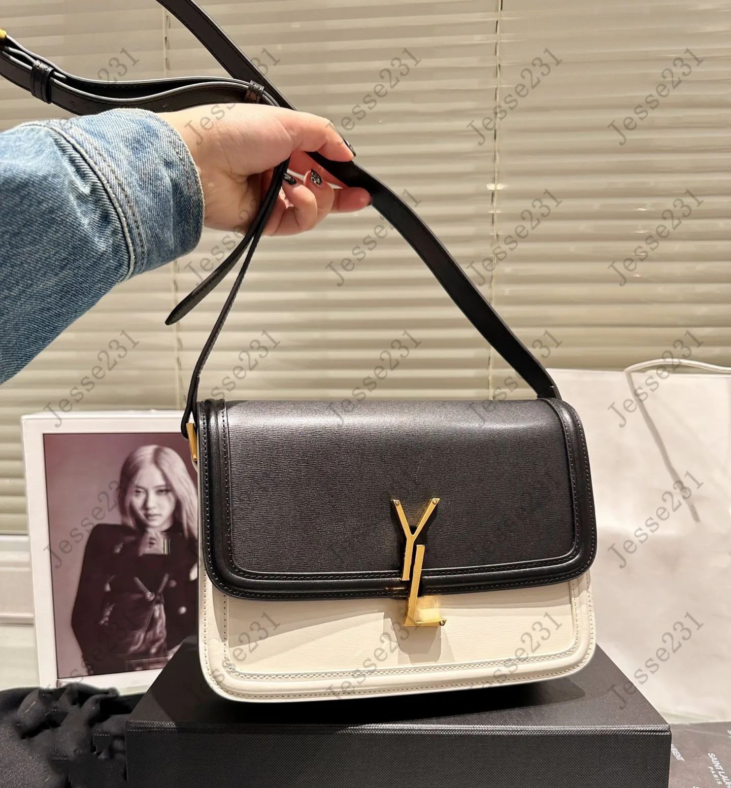 10A Quality Designer bag Womens Genuine Leather Solferino BOX bag Shoulder Bags Crossbody Bag tot... | DHGate