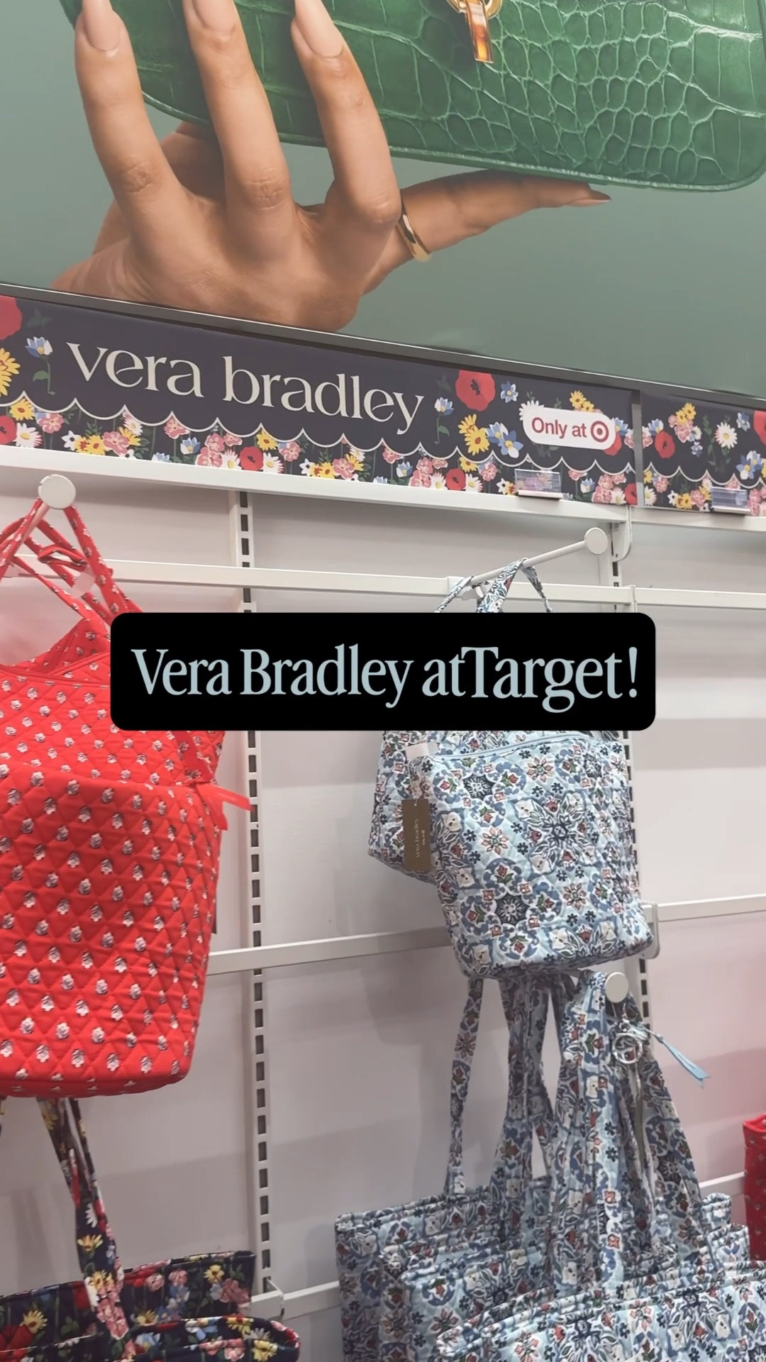 The classic quilting, the beautiful prints…Vera Bradley is ICONIC and now available at Target!  And right now all bags are 30% off!

#LTKOver40 #LTKTravel #LTKSaleAlert