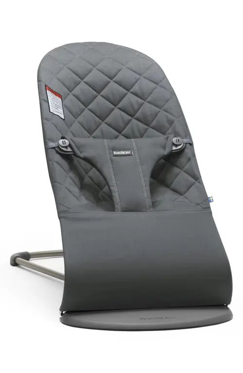 BabyBjörn Bouncer Bliss Convertible Quilted Baby Bouncer in Anthracite at Nordstrom | Nordstrom