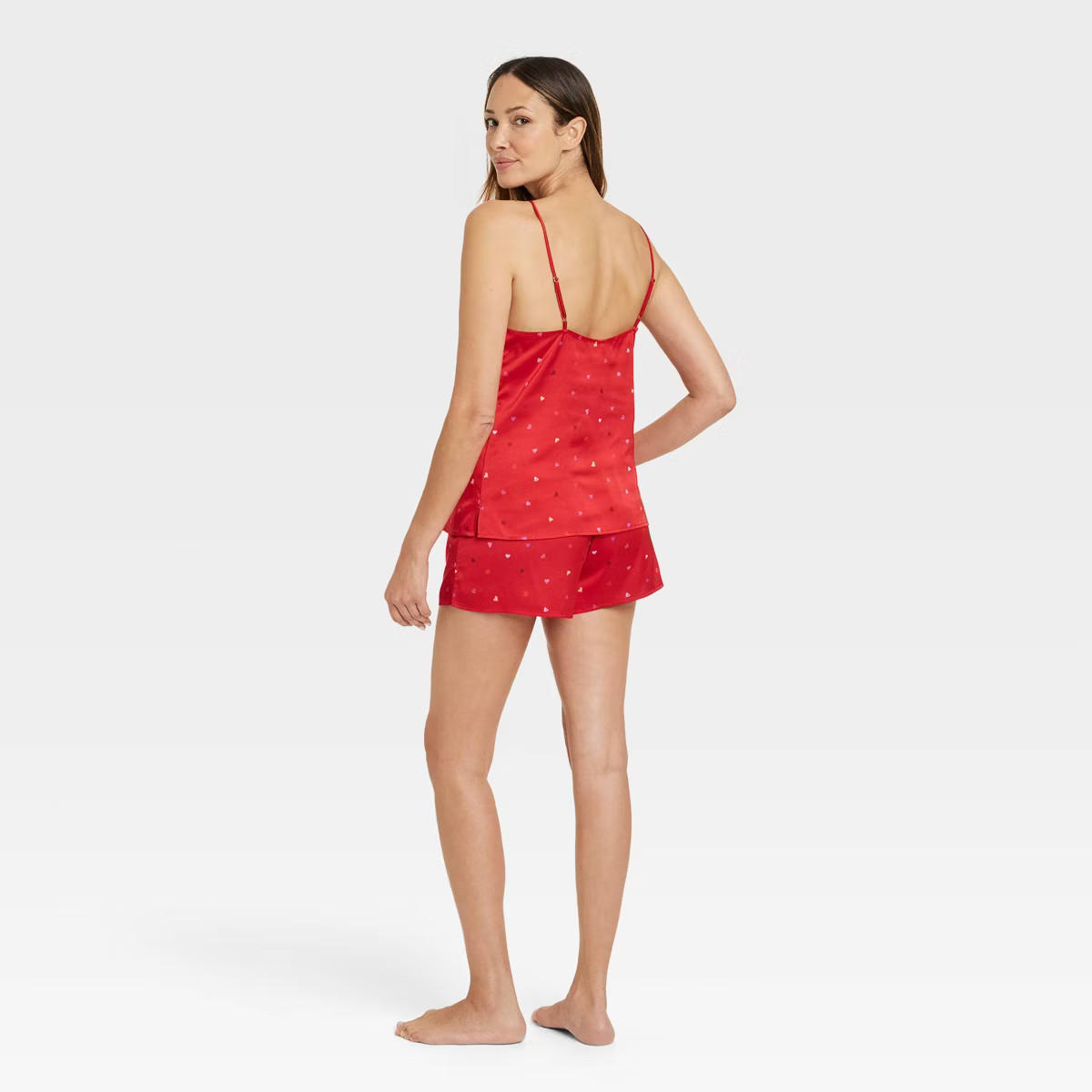 Women's Satin Cami and Shorts Pajama Set - Stars Above™ | Target