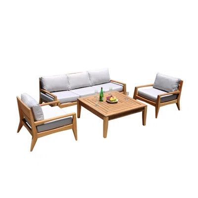 Noida Seating Group with Cushion | Wayfair North America