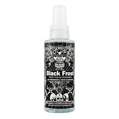Chemical Guys AIR_224_04 Black Frost Air Freshener and Odor Eliminator, (Great for Cars, Trucks, SUVs, RVs, Home, Office, Dorm Room & More) 4 fl oz | Amazon (US)