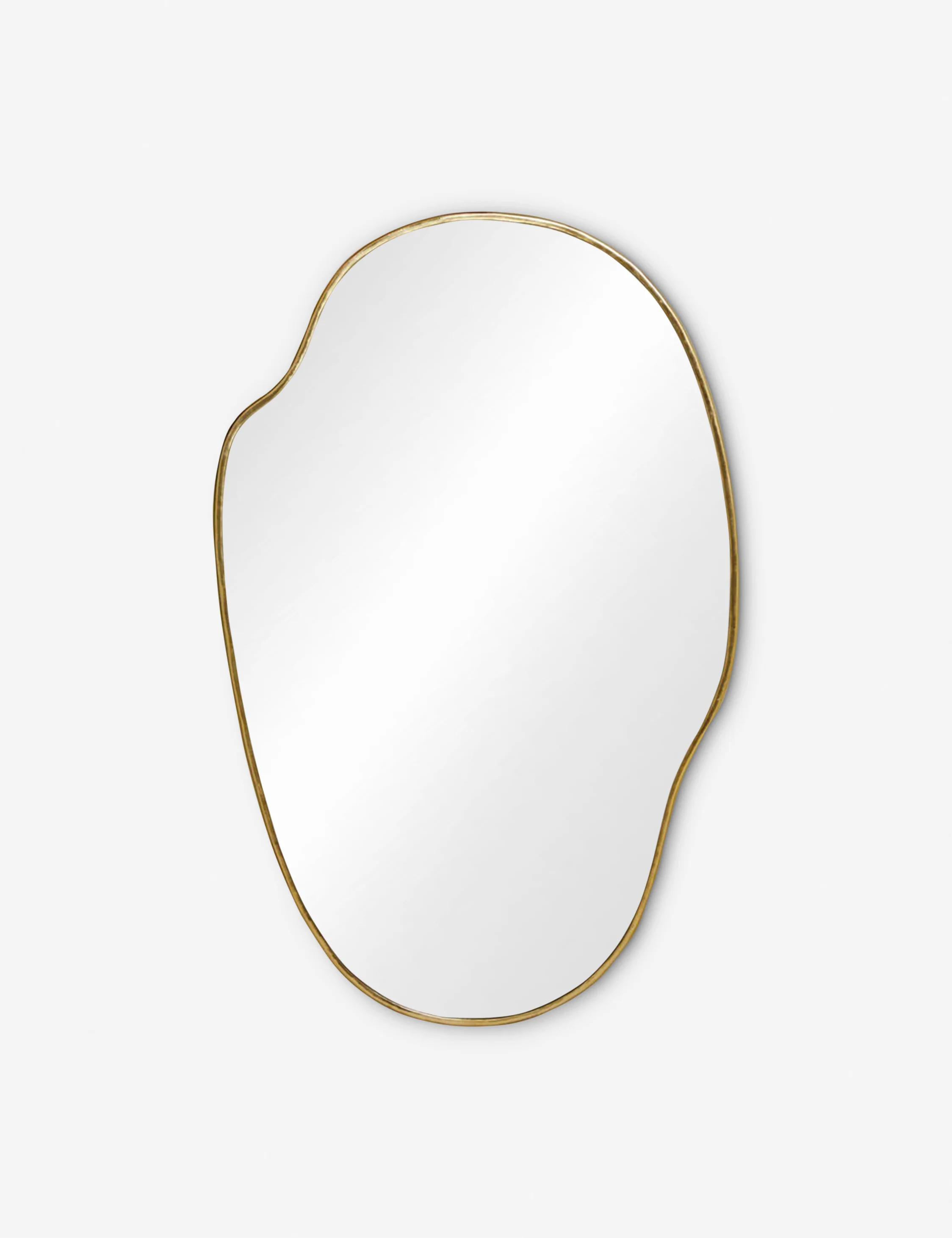 Puddle Mirror by Sarah Sherman Samuel, Gold, Large | Lulu and Georgia 