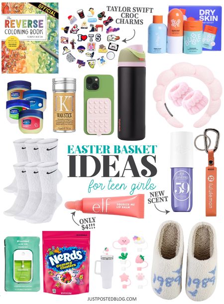 Easter basket ideas and stuffers for teen girls! A perfect gift guide for gift ideas for teens! 