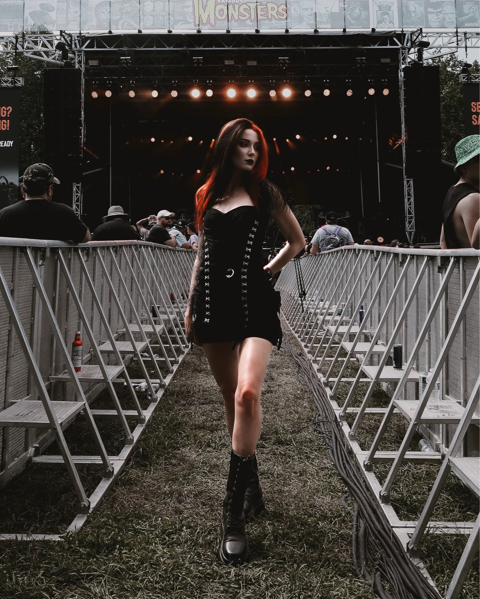 a concert outfit fave for the alt, goth, punk chic headbangers #festivaloutfit #concertoutfit #gothoutfit #punkoutfit 

#LTKfindsunder50 #LTKstyletip #LTKfindsunder100