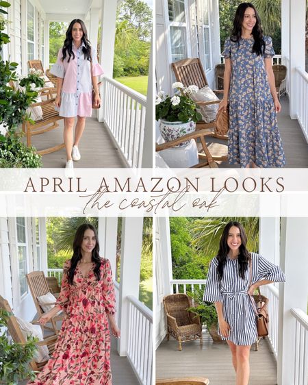Recent Amazon dress roundup! Love all of these and perfect for warmer weather and events

amazon dress mini midi maxi fashion women ladies mom church graduation party shower spring summer affordable comfy classy mom button up

#LTKSeasonal #LTKstyletip #LTKunder50