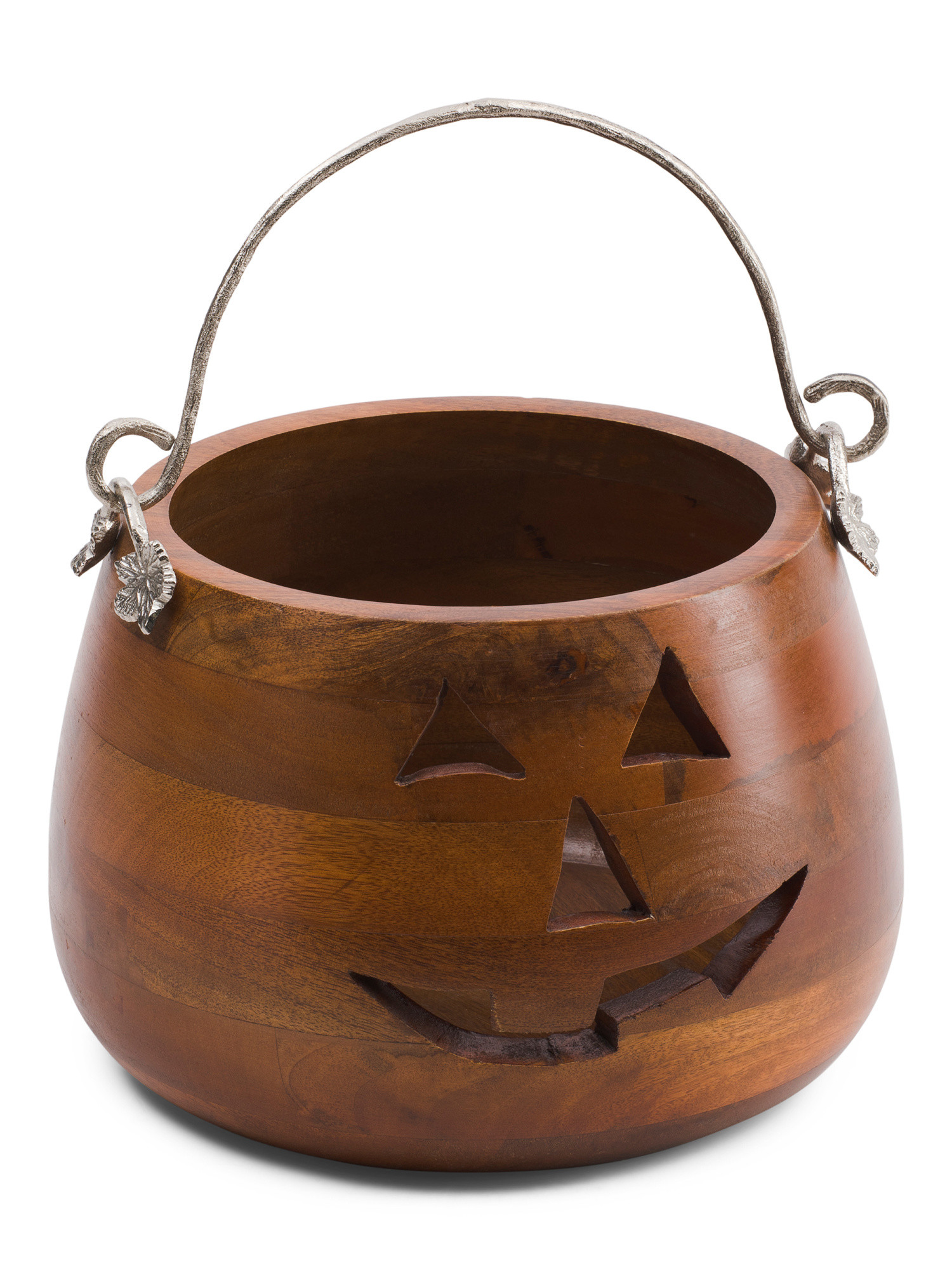12in Jack O Lantern Wooden Candy Bowl | Halloween | Marshalls | Marshalls