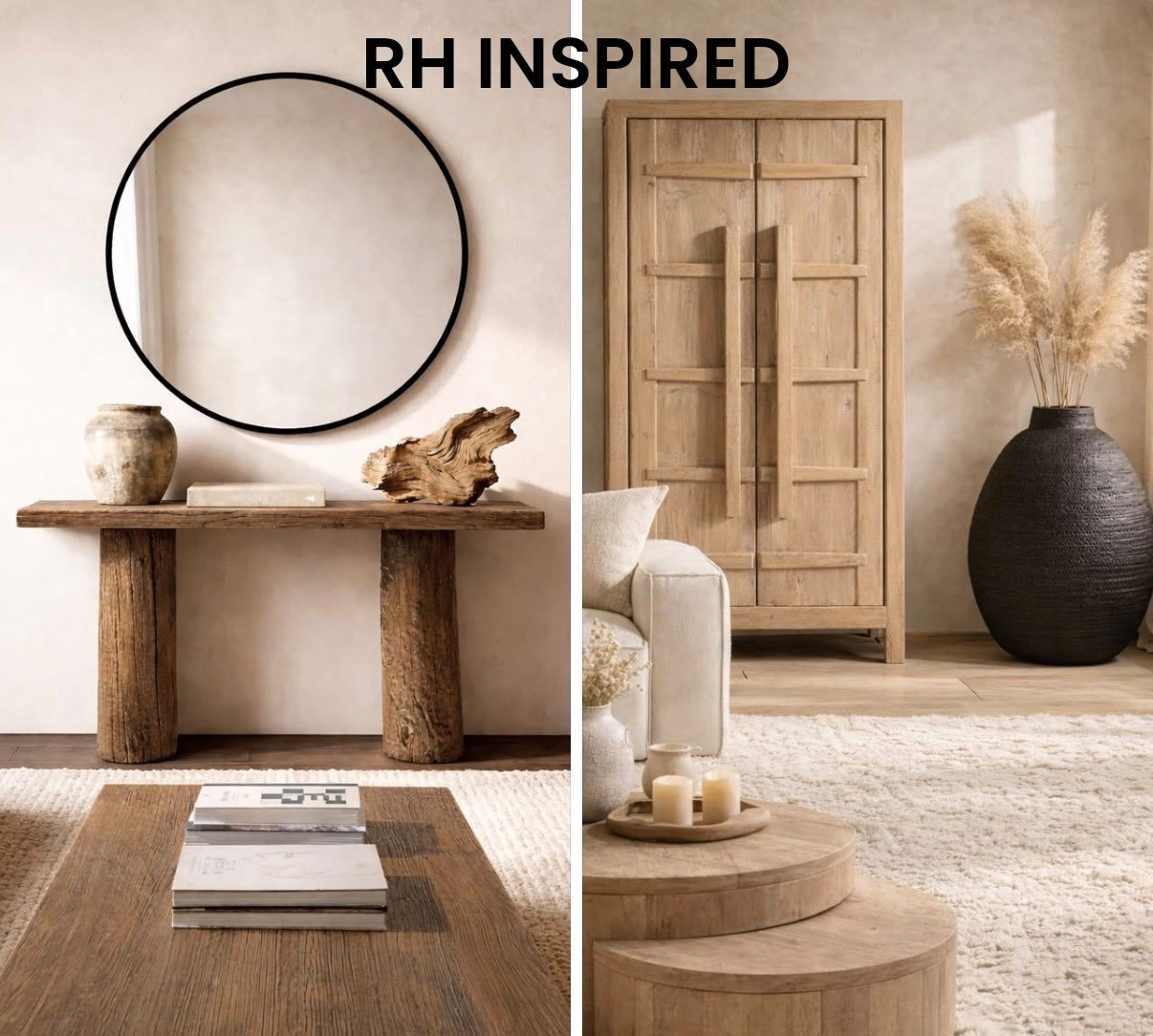 🔗⬇️😍😮‍💨 oh wow these Amazon solid wood finds are identical to RH, but thousandsssss less!!!!

#LTKHome #LTKSaleAlert