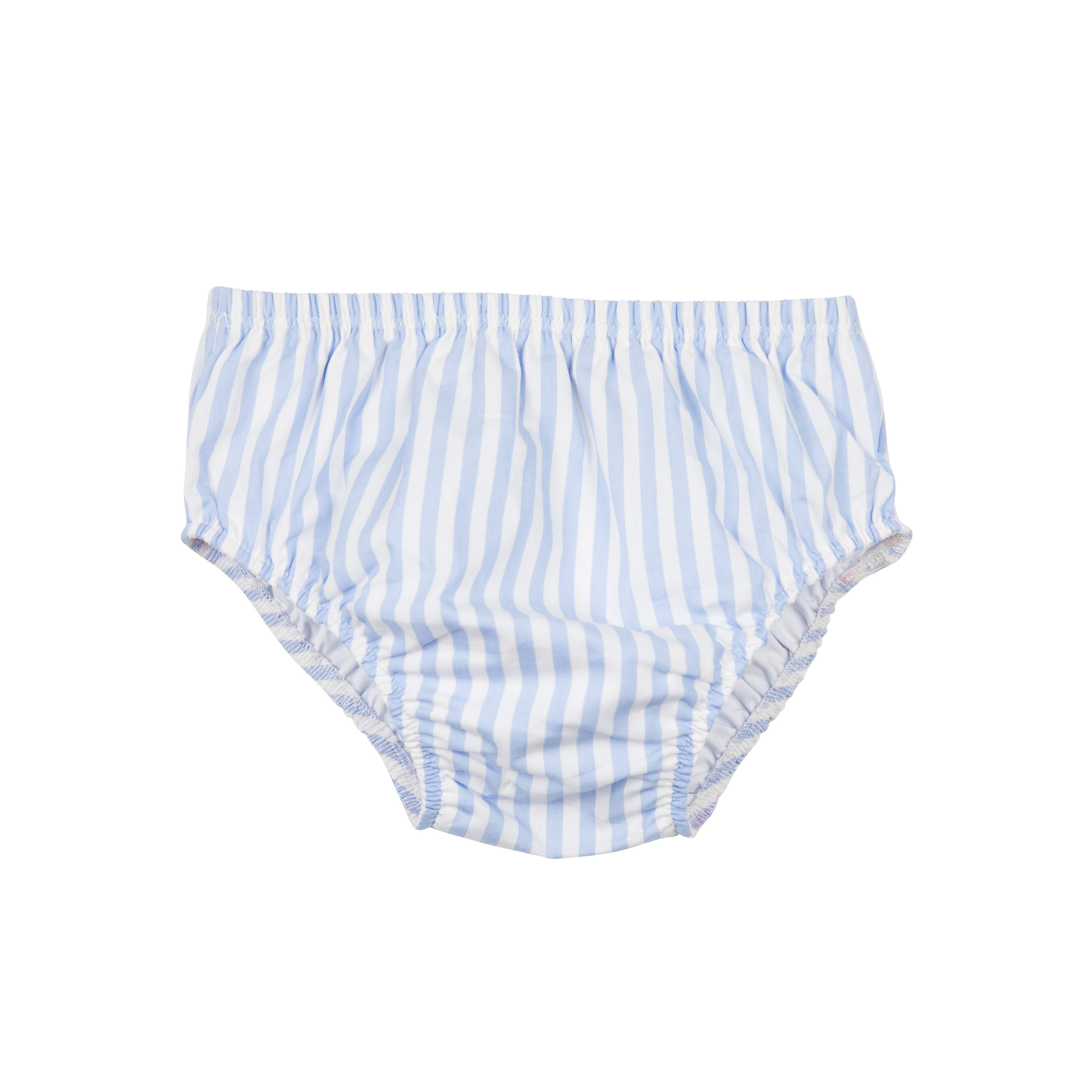 Beach Bum Cover - Beale Street Blue Stripe | The Beaufort Bonnet Company