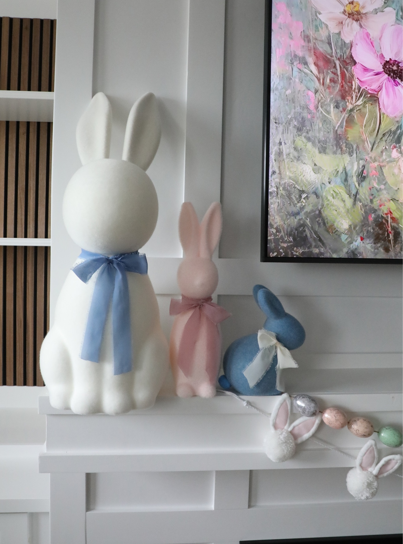 Flocked Bunnies for Spring/Easter decor

#LTKSeasonal #LTKFindsUnder50 #LTKHome