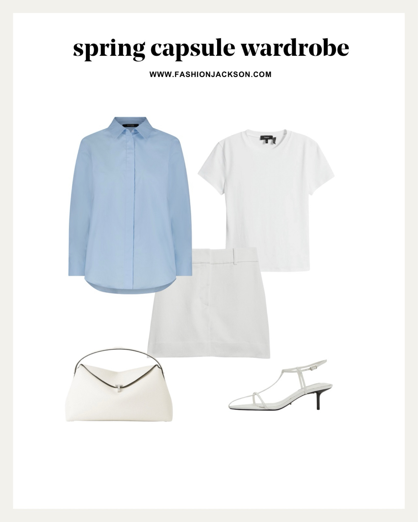 2024 Spring Capsule Wardrobe #springfashion #capsulewardrobe #springoutfit #springcapsule #miniskirt #whiteskirt #fashionjackson

#LTKSeasonal #LTKfindsunder100 #LTKstyletip