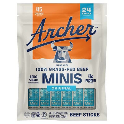 Country Archer Original Mini Beef Sticks, 0.5 oz, 24 pk. | Sam's Club