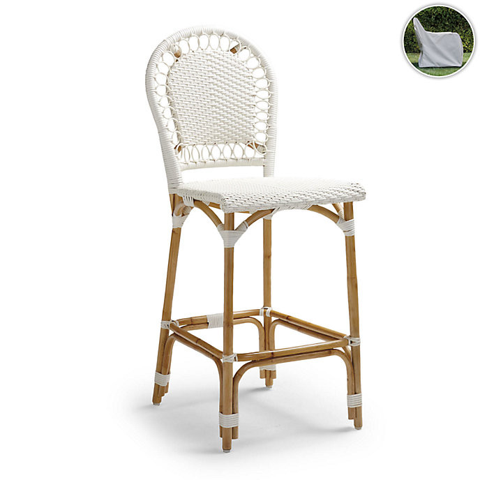Pier Bistro Bar Stool Tailored Cover | Frontgate | Frontgate