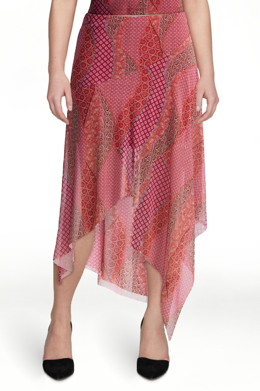 No Boundaries Asymmetrical Mesh Midi Skirt, Women's XXS-XXL | Walmart (US)