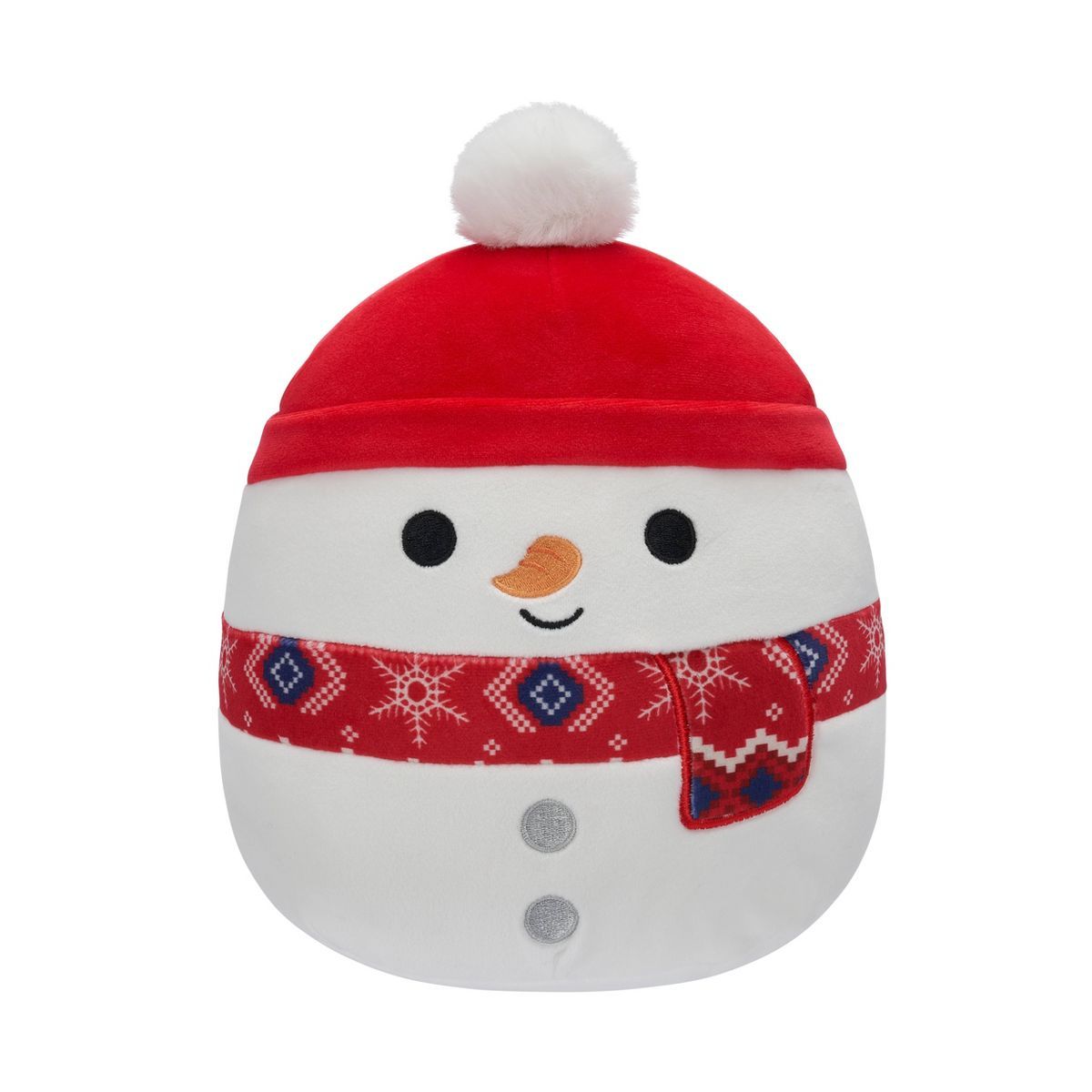 Squishmallows 8" Manny Snowman with Red Hat and Scarf Little Plush | Target