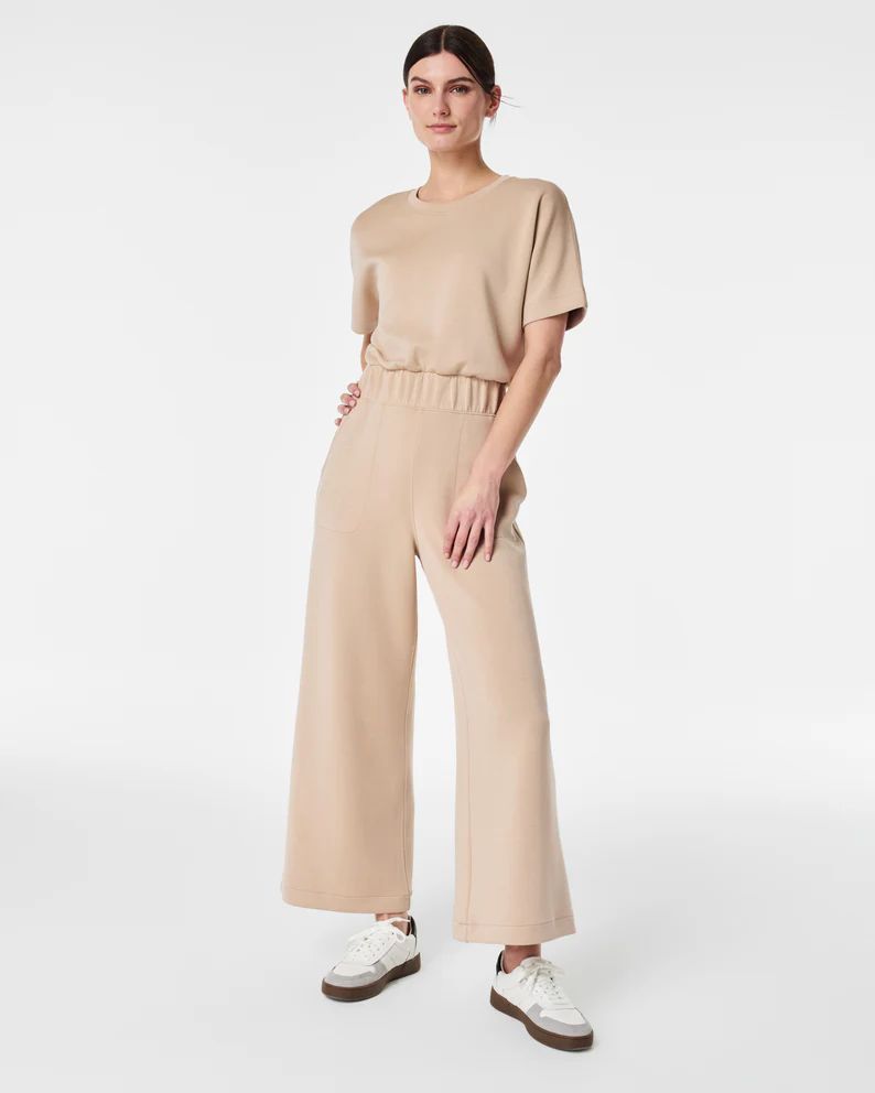 AirEssentials Cropped Wide-Leg Jumpsuit | Spanx